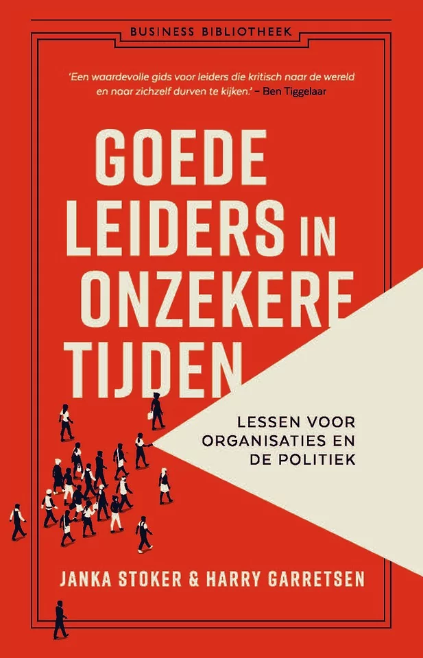 Book cover Goede Leiders in onzekere tijden by Stoker & Garretsen
